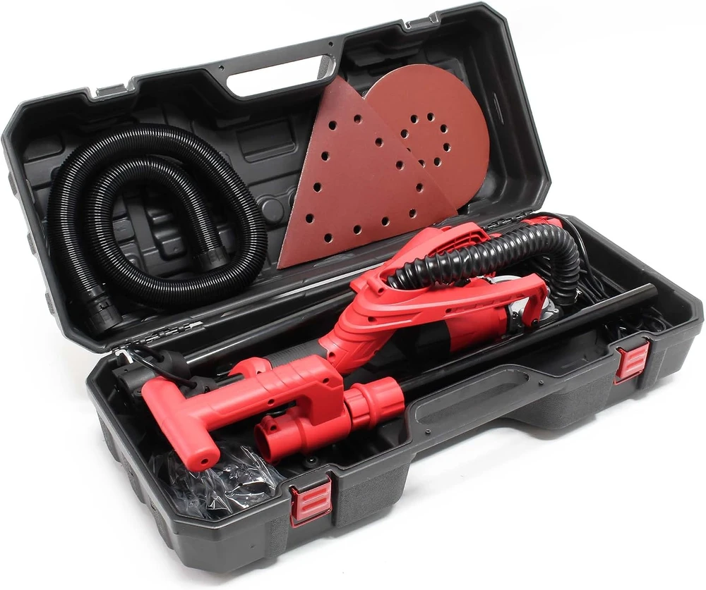 Wiltec sienų ir lubų šlifuoklis 710 W, 225 mm, su dulkių siurbimu, 61055