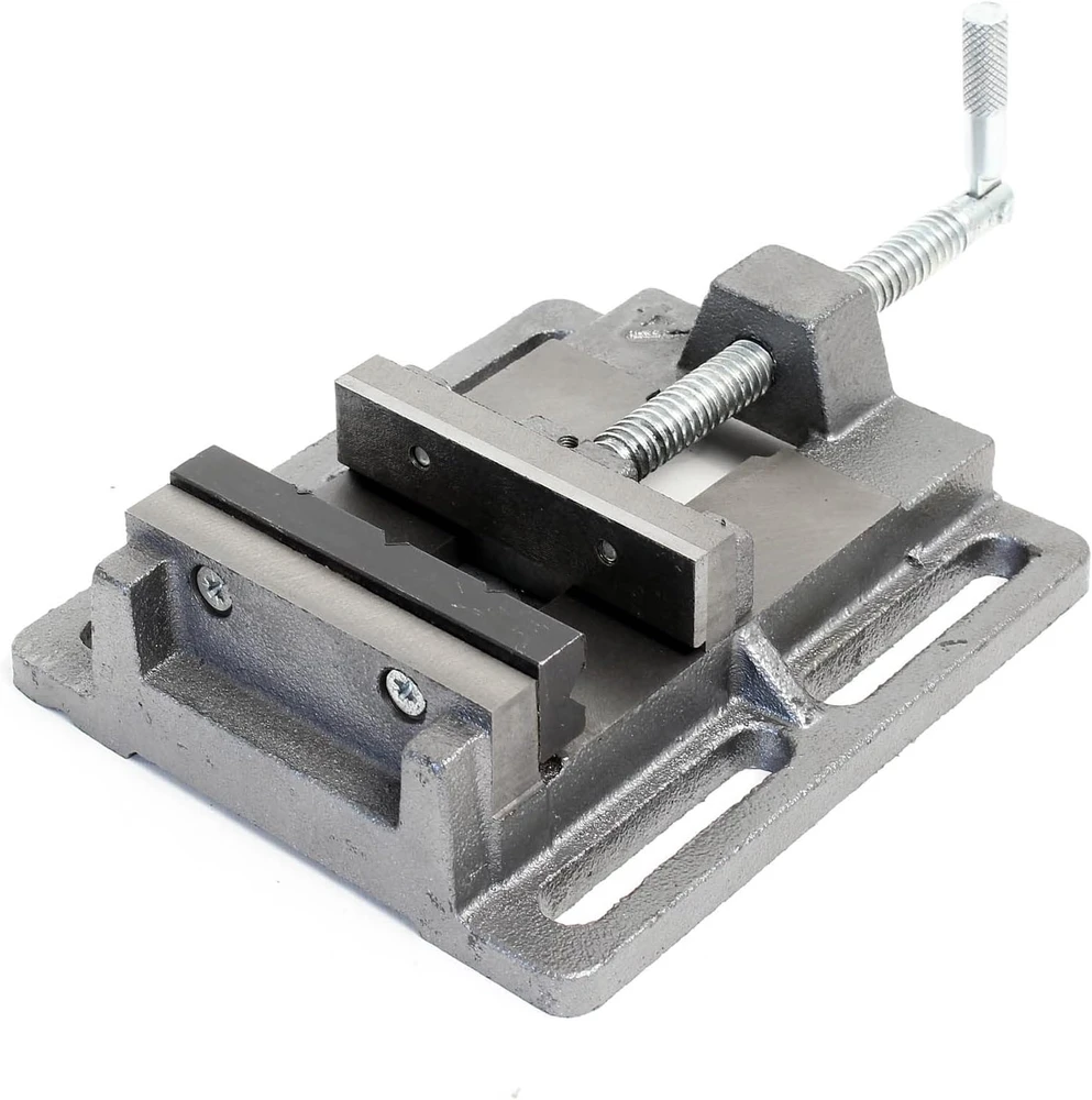 Wiltec staklių spaustuvas gręžimo darbams, 100 mm žandikauliai, modelis 61011