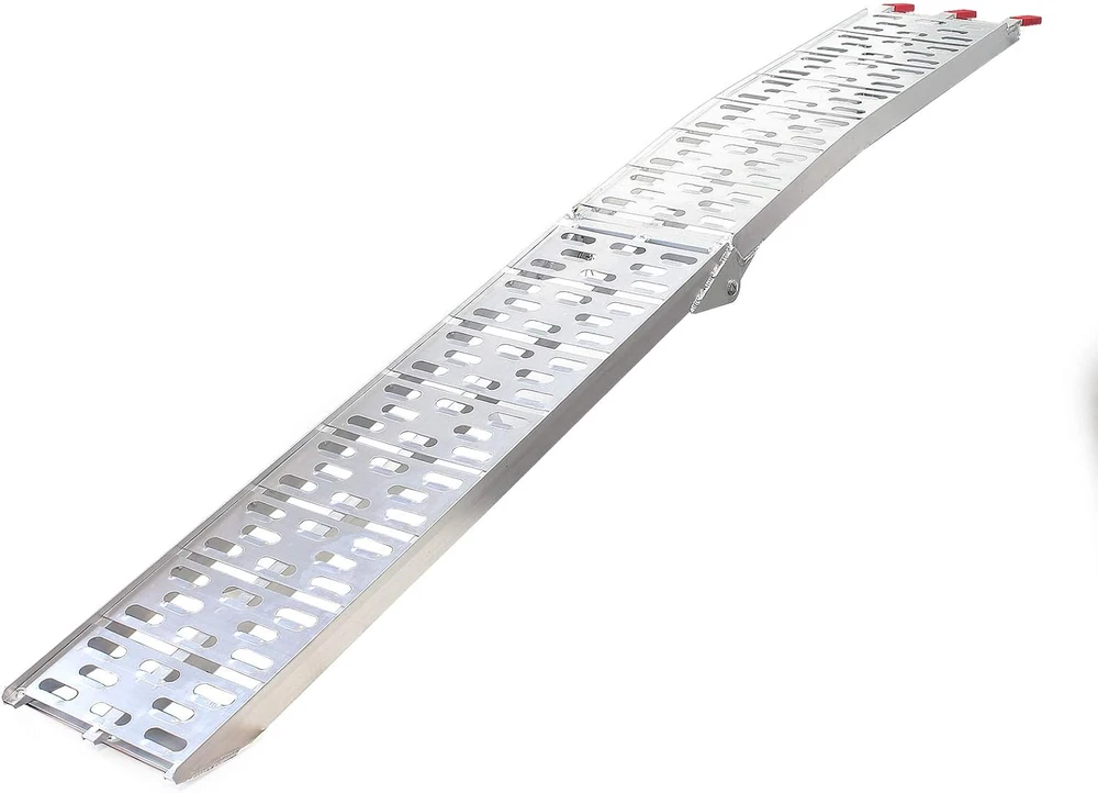 Wiltec sulankstoma aliumininė užvažiavimo rampa 220 cm, 340 kg, modelis 30108