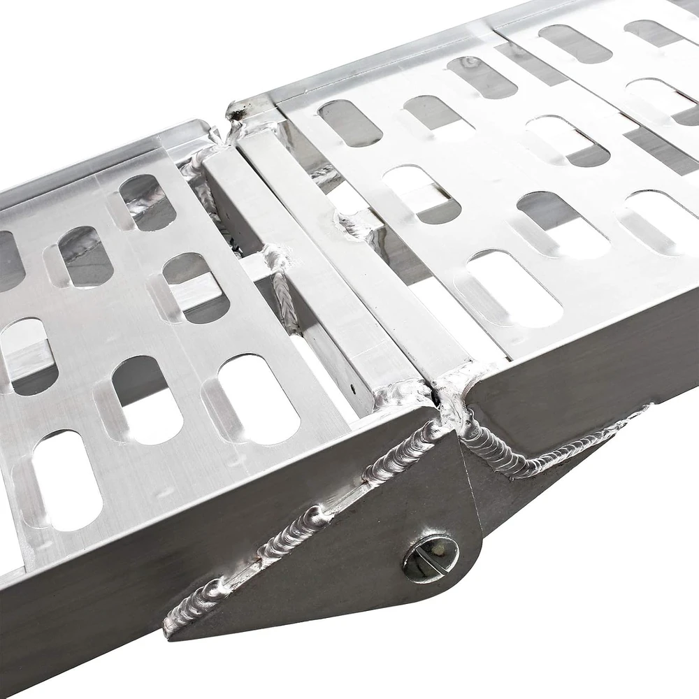 Wiltec sulankstoma aliumininė užvažiavimo rampa 220 cm, 340 kg, modelis 30108