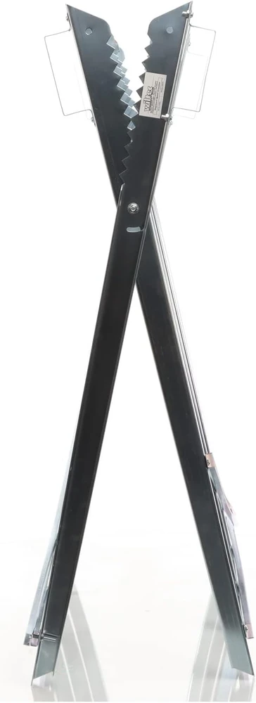 WilTec sulankstomas cinkuoto plieno ožys rąstams pjauti 80 x 80 x 79 cm 30293