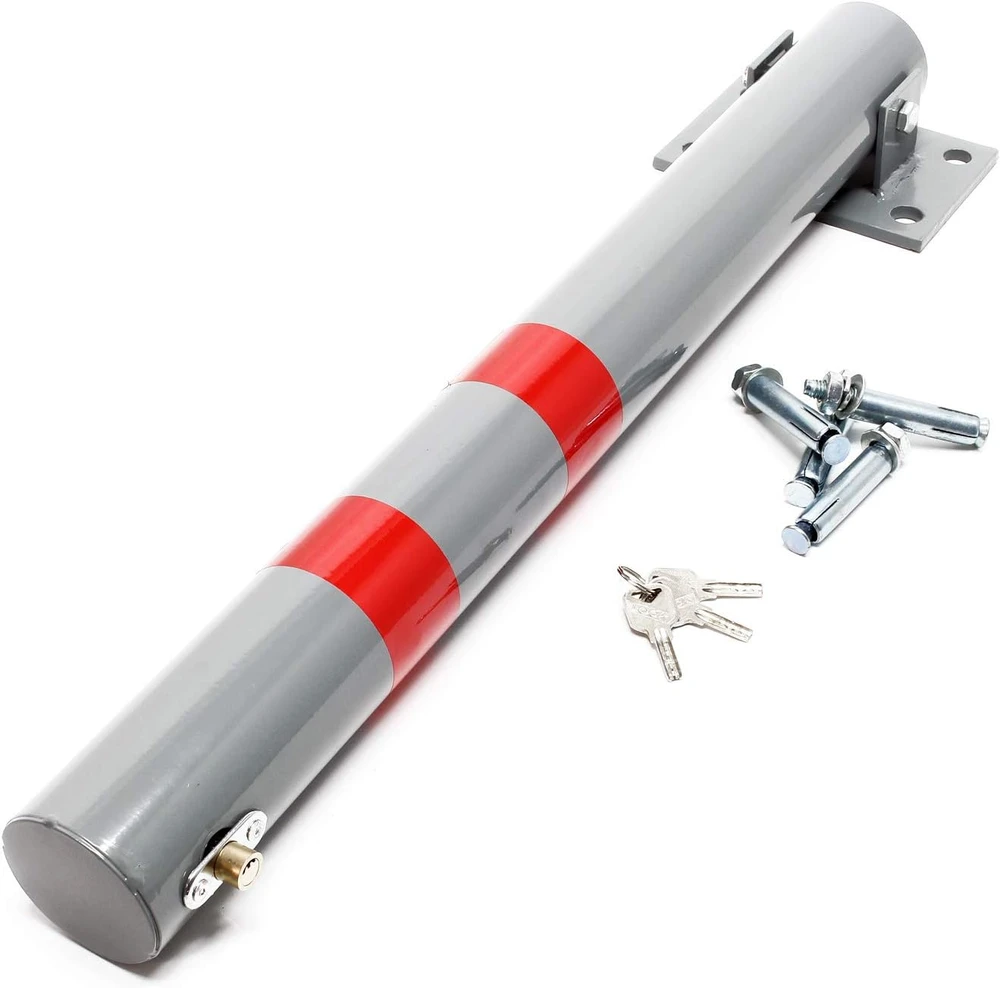 Wiltec sulankstomas parkavimo stulpelis 705 x Ø 75 mm, plieno, modelis 61485