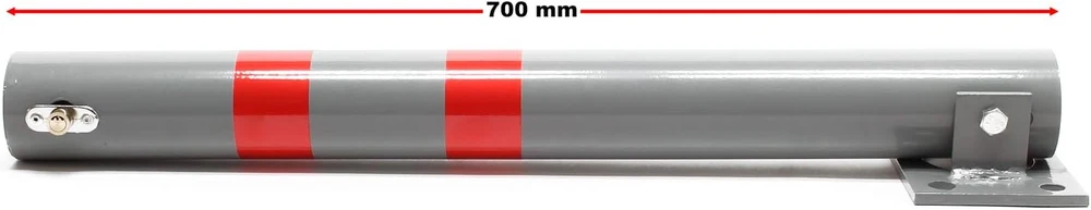 Wiltec sulankstomas parkavimo stulpelis 705 x Ø 75 mm, plieno, modelis 61485