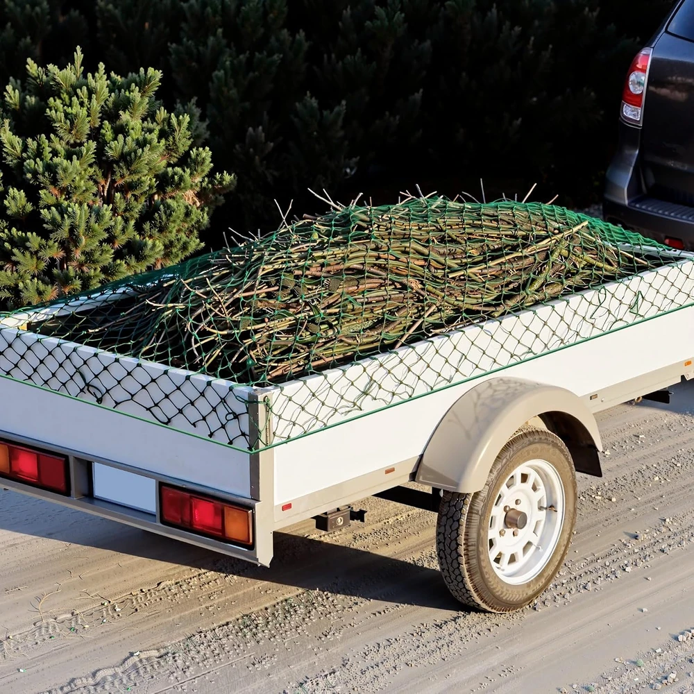 Wiltec transportinis tinklas iš polipropileno 5 x 3 m, žalias, 3 mm, modelis 62923