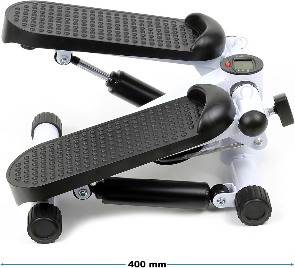 Wiltec treniruoklis-stepperis su LCD ekranu, pasipriešinimo gumomis ir neslystančiais pedalais 62793