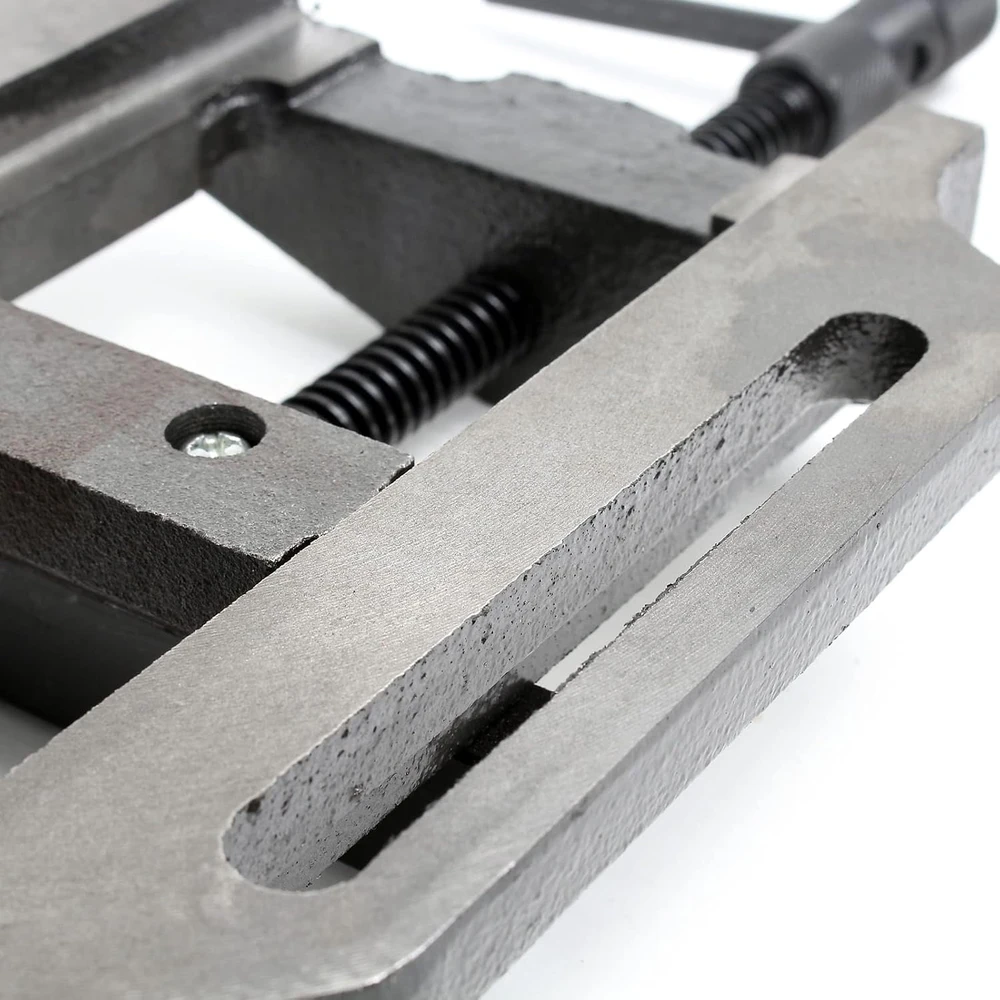 Wiltec vienaašės staklių spaustuvės su 150 mm žandikauliais, 61006