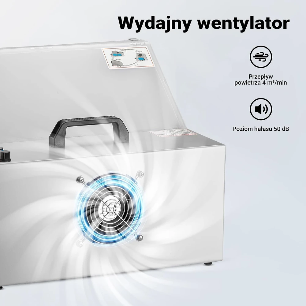 Wiltec XPOtool dažų purškimo kabina aerografui su filtracija, LED apšvietimu, 4 m³/min, 34268