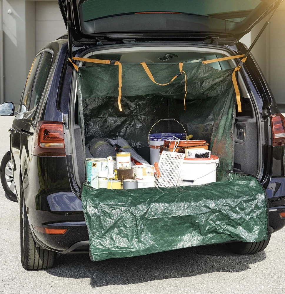 Windhager automobilio bagažinės apsauginis kilimėlis ir transportavimo krepšys 1.7 × 1.2 × 0,7 m 07195