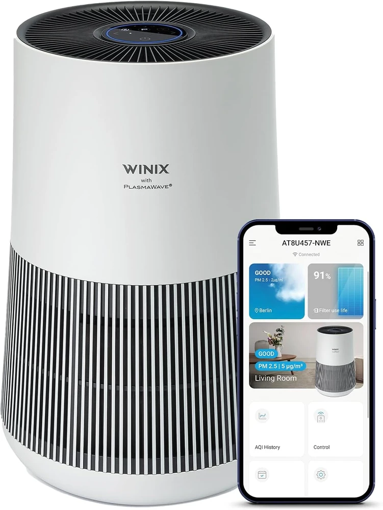 Winix oro valytuvas su HEPA filtru, Wi-Fi, CADR 250 m³/h, iki 50 m², T500