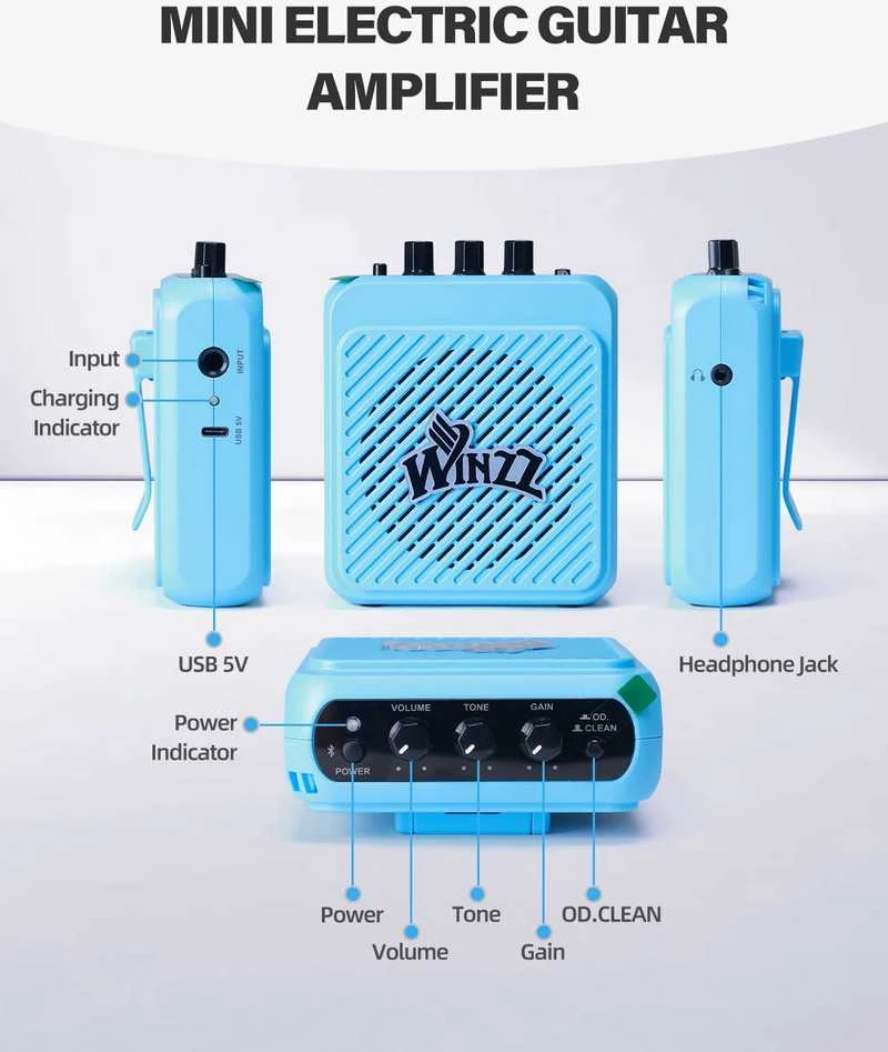 Winzz Elektrinė gitara vaikams, 30 colių