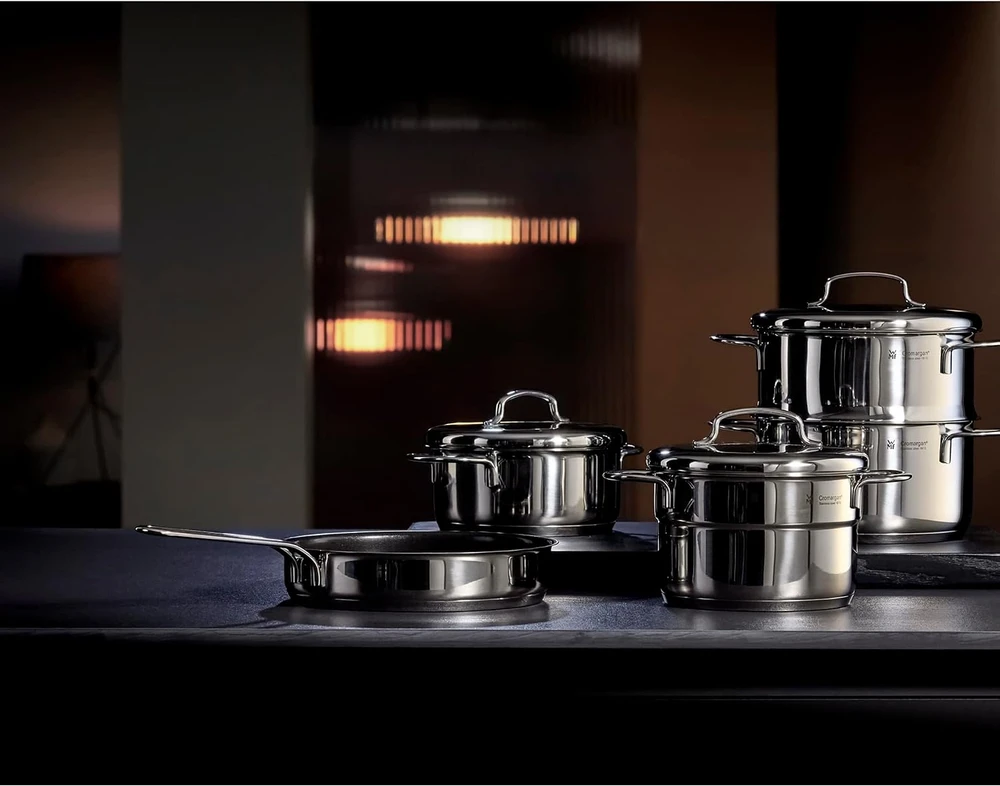 Garinimo puodas WMF Mini 1,5 l, indukcinis, nerūdijantis plienas