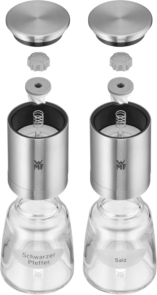 WMF De Luxe prieskonių malūnėlių rinkinys, 2 vnt., 14 cm, 06.6796.9990