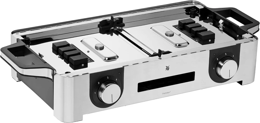 WMF Lono 04.1528.0011 kepsninė / grilis 2400 W Grotelės Elektrinis Stalo paviršius Nerūdijančiojo plieno