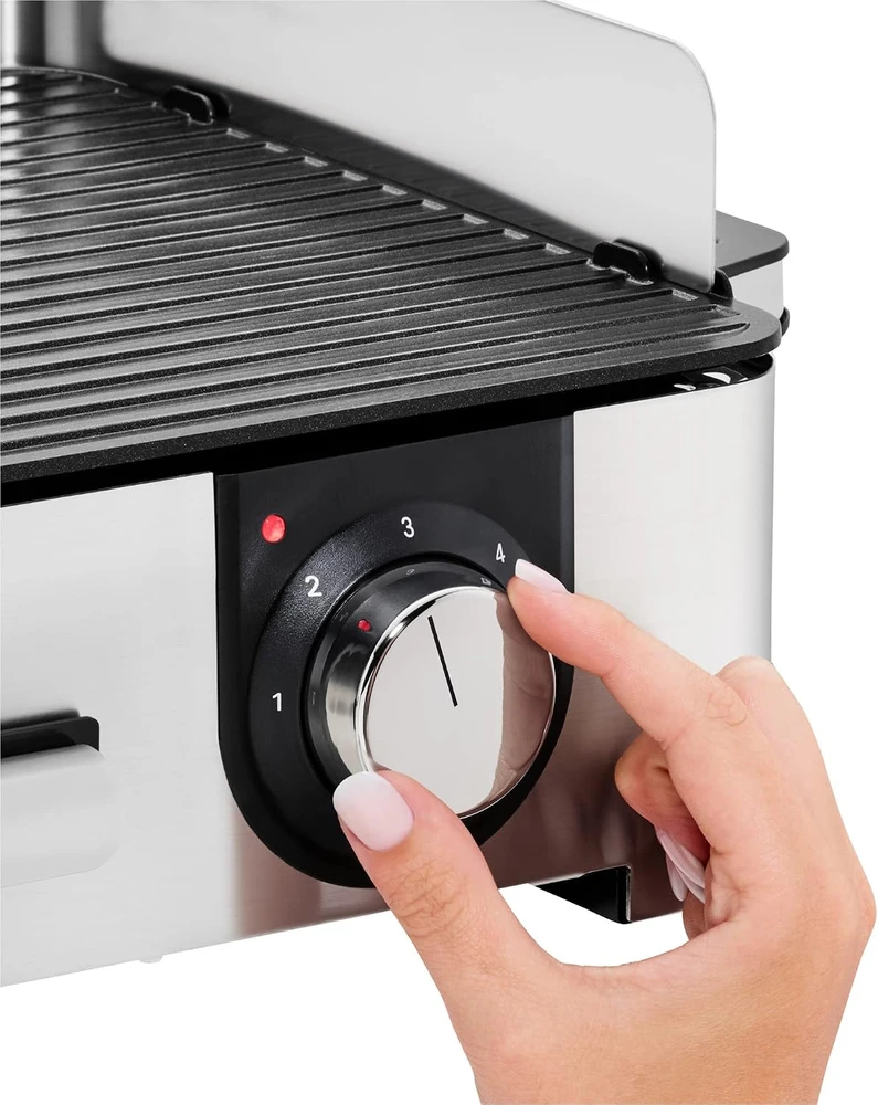 WMF Lono 04.1528.0011 kepsninė / grilis 2400 W Grotelės Elektrinis Stalo paviršius Nerūdijančiojo plieno