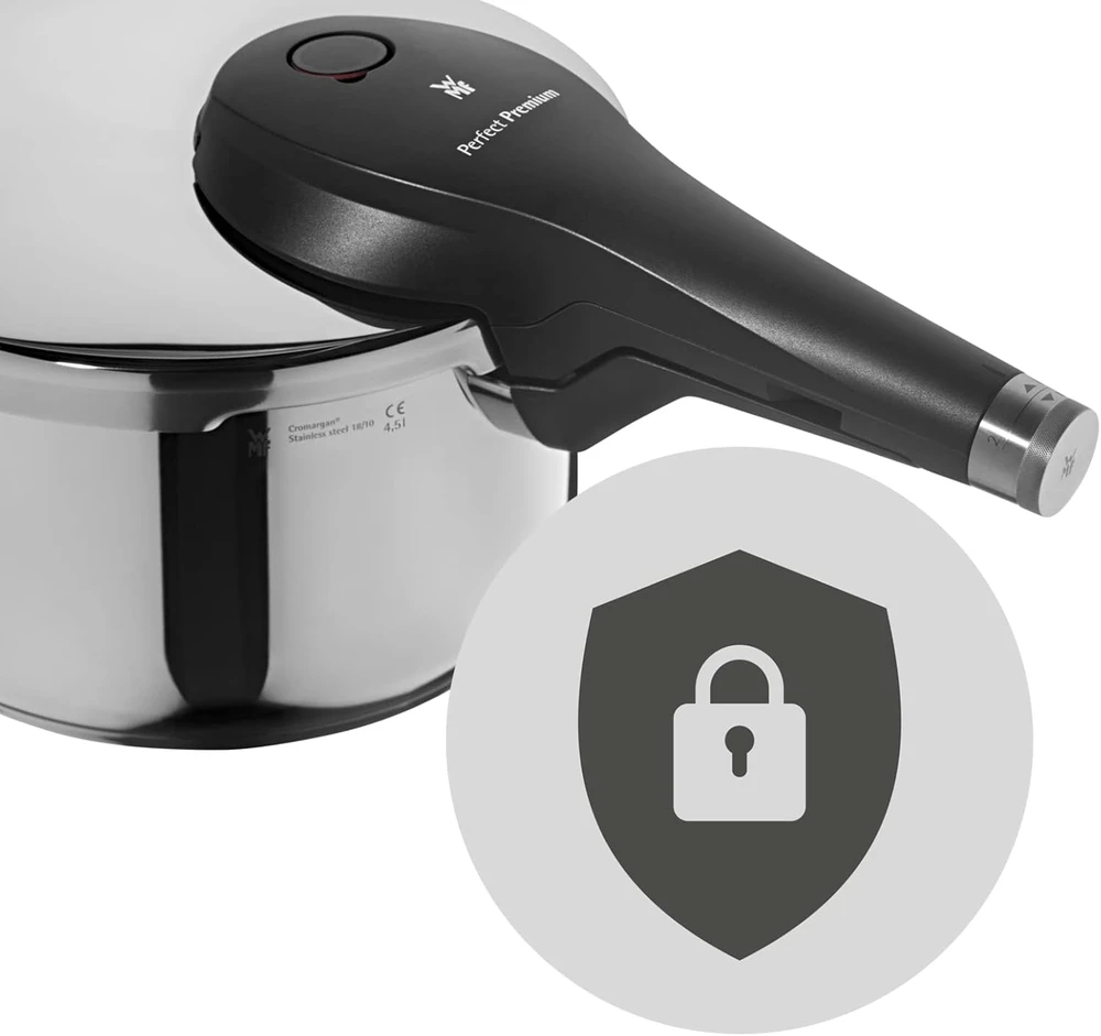 WMF greitpuodis indukcijai, 4.5 l talpa, nerūdijantis plienas, 22 cm, 1000 W