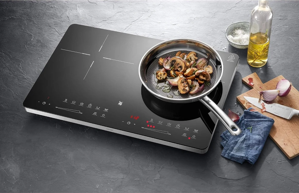 WMF Kult X dviguba indukcinė kaitlentė su 2 kaitvietėmis, 3500 W, 0415320011