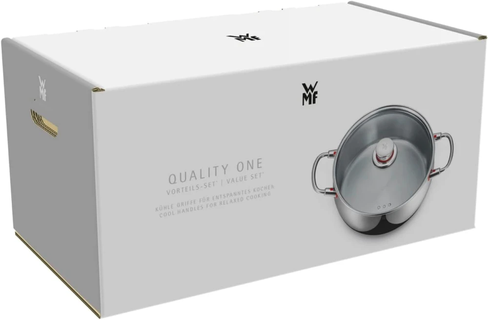 Puodų rinkinys WMF Quality One 07.7455.6380, 9 vnt.