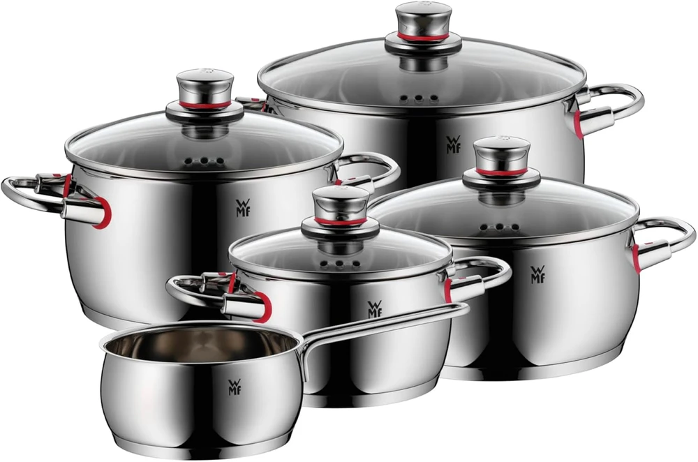 Puodų rinkinys WMF Quality One 07.7455.6380, 9 vnt.