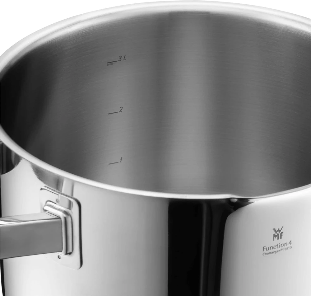 WMF nerūdijančiojo plieno puodas su dangčiu, 24 cm, 8,8 l, 0762246380