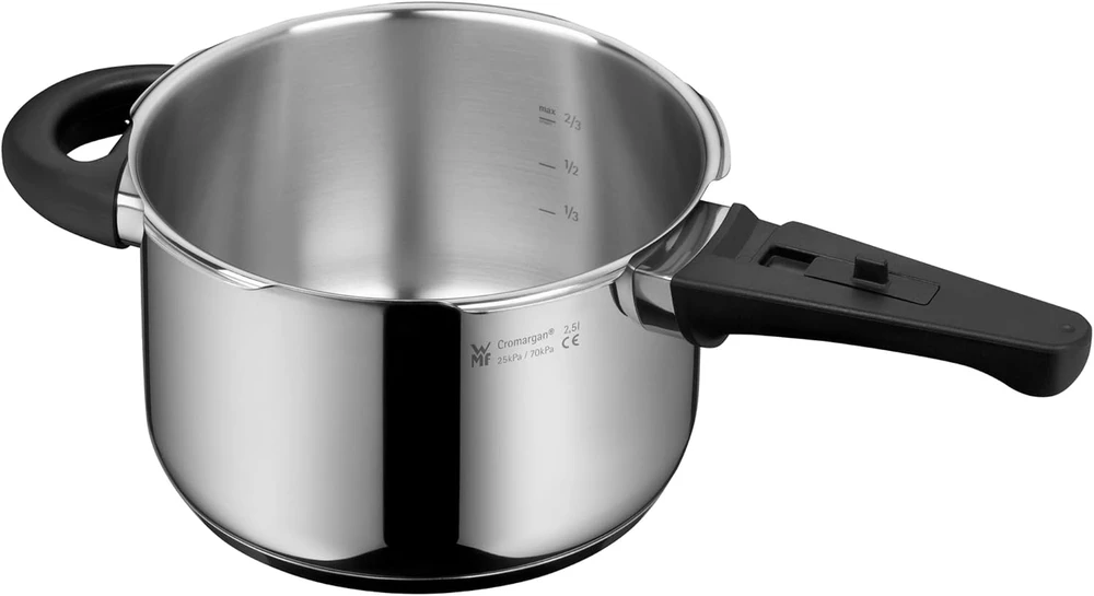 WMF slėginis puodas Perfect One Puodas 2,5 l indukcijai, 2 gaminimo lygiai, 791799990