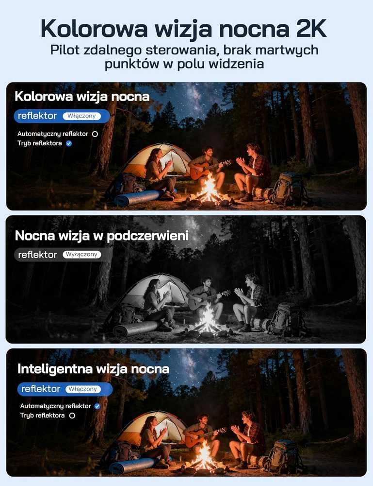 WOLFANG lauko stebėjimo kamera 4G, 2.5 K vaizdo įrašymas, saulės energija, naktinis matymas, WT08-UK-RKL