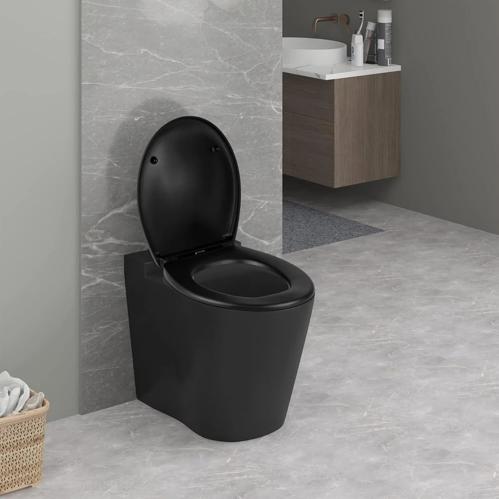 WOLTU ovalus duroplasto tualeto dangtis su Softclose ir Quick-Release funkcijomis W0ITT1002