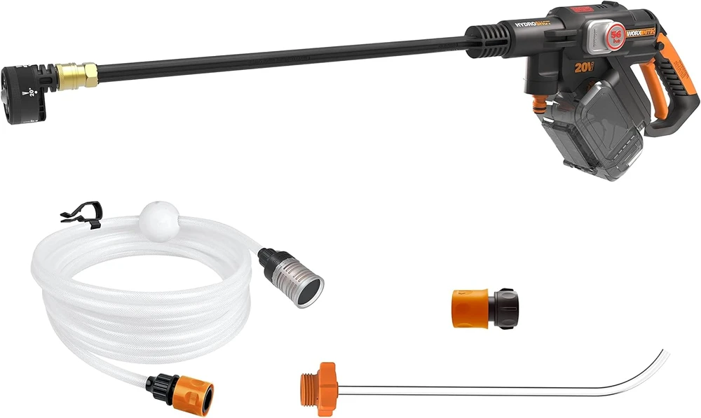 Worx akumuliatorinė plovykla Worx WG633E.9, 56bar, be akumuliatoriaus ir koroviklio