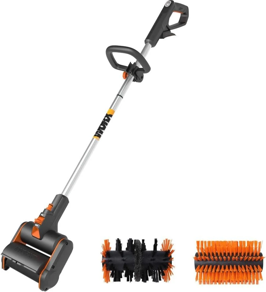 Terasų šepetys Worx WG441E.9; 20 V (be akumuliatoriaus ir pakrovėjo)