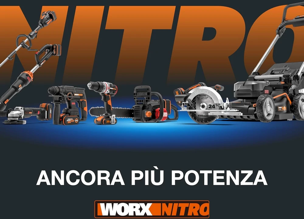 WORX akumuliatorinė lapų pūstuvas 40 V, 266 km/h, be akumuliatoriaus ir įkroviklio, WG585E.9