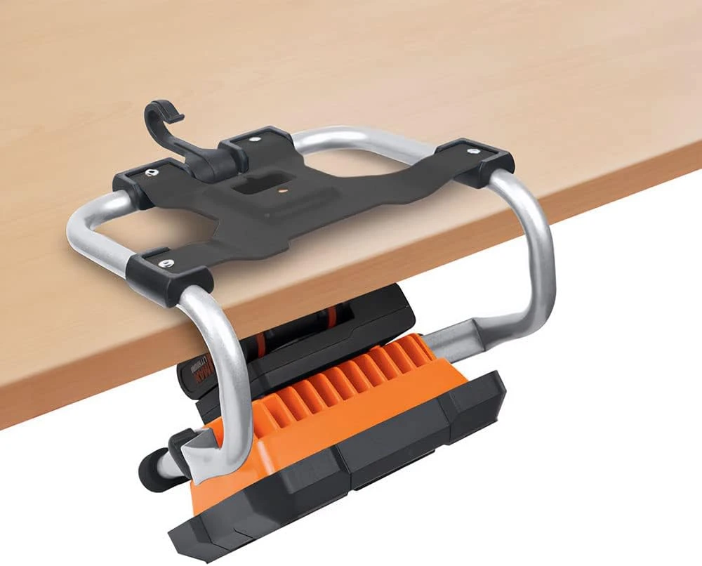 WORX akumuliatorinė LED darbinė lempa 20 V, 1500 lm, 360° kampas, WX026.9