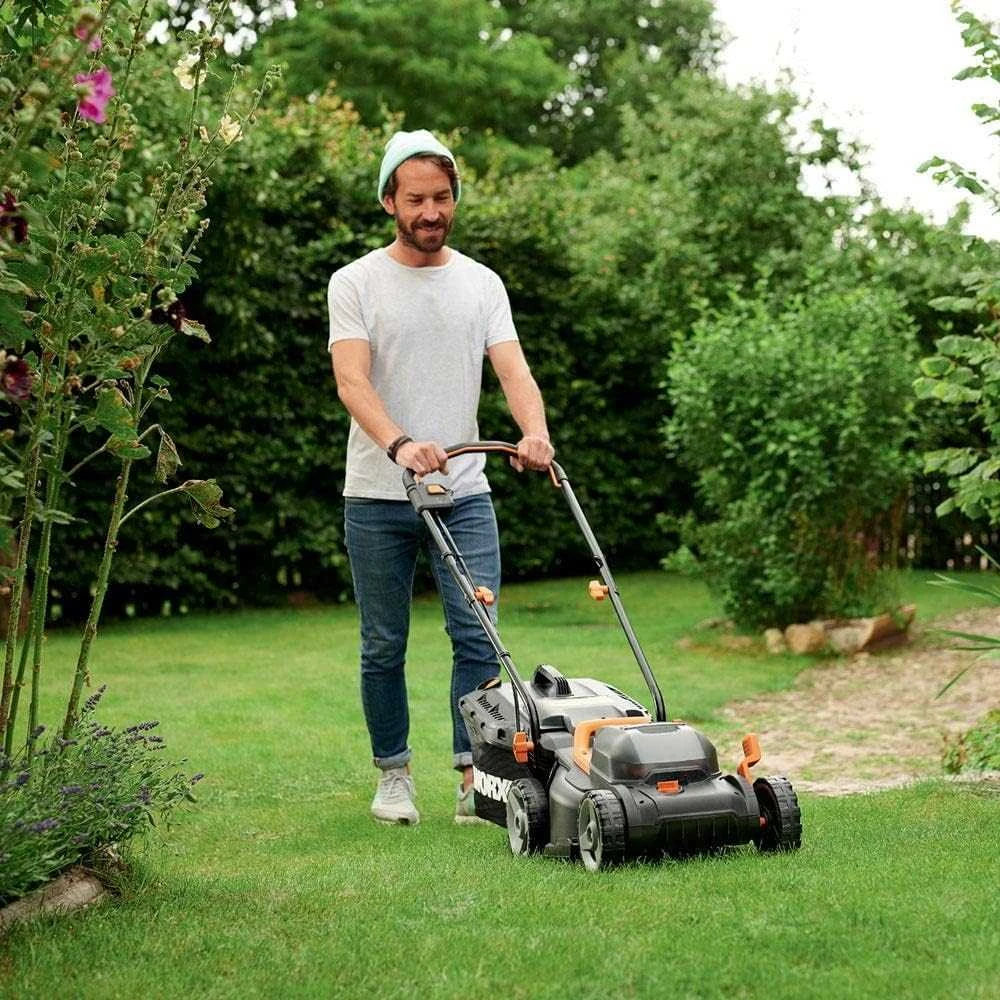 Akumuliatorinė vejapjovė WORX WG743E 2x20V 4Ah