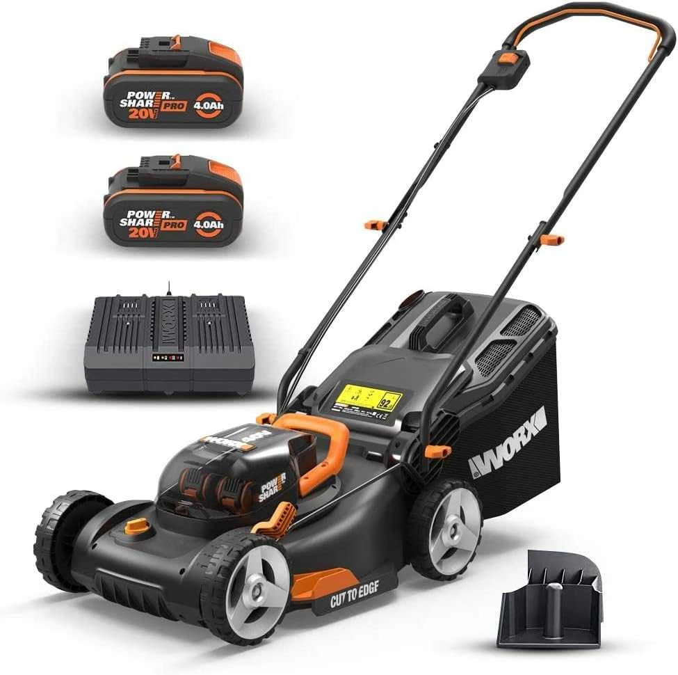 Akumuliatorinė vejapjovė WORX WG743E 2x20V 4Ah
