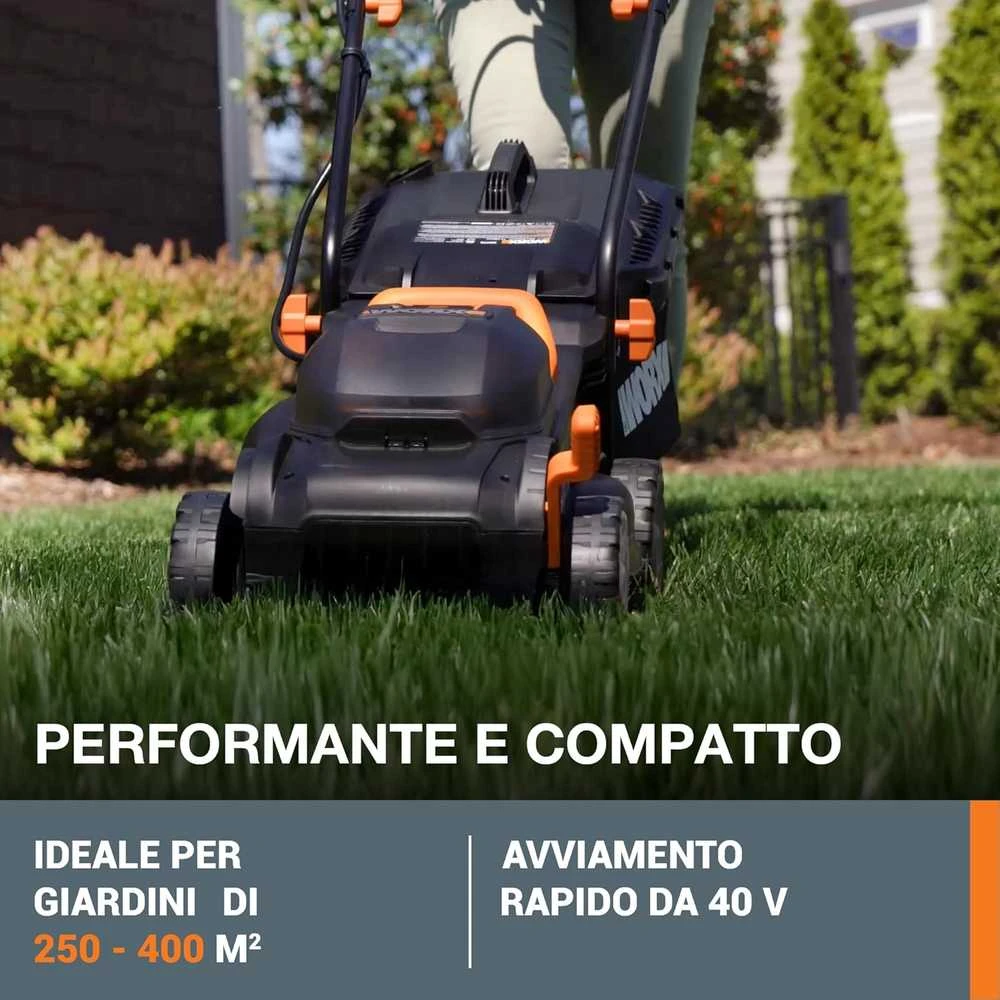 Lawnmower battery for grass WORX WG779E.1 (340 mm)