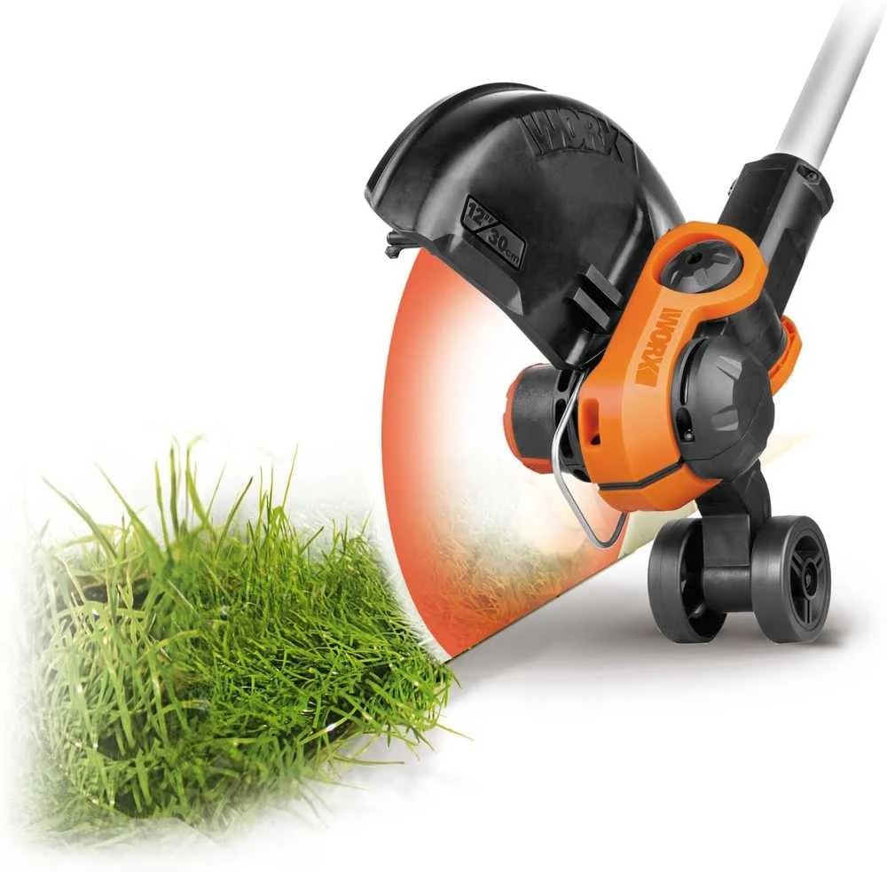 WORX akumuliatorinė žoliapjovė-trimeris 20 V, 2 viename, 30 cm pjovimo plotis, WG163E.9, be akumuliatoriaus ir kroviklio