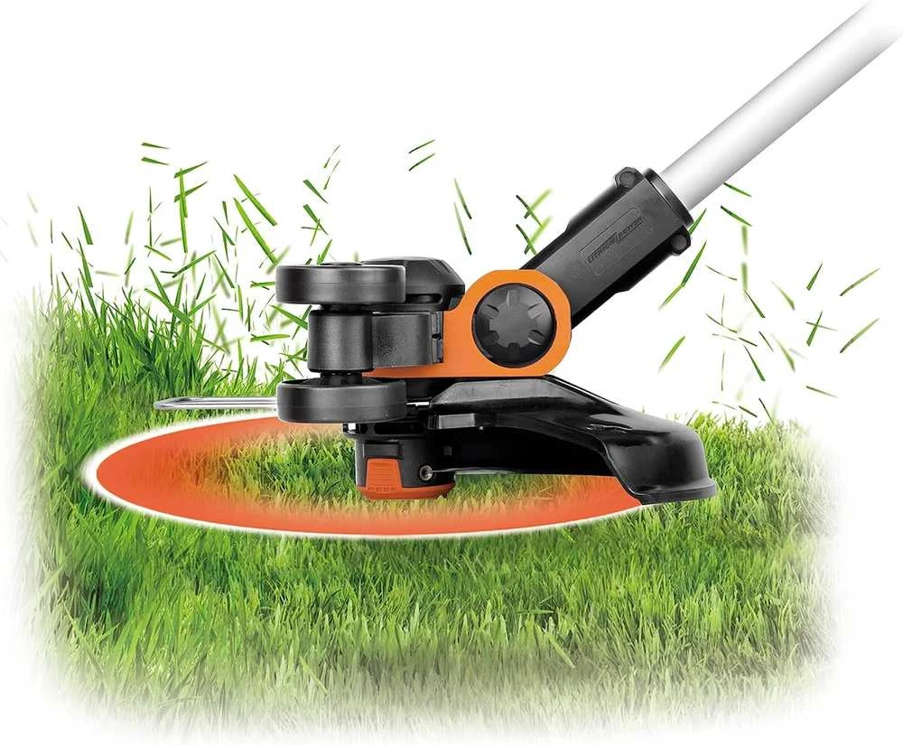 WORX akumuliatorinė žoliapjovė-trimeris 20 V, 2 viename, 30 cm pjovimo plotis, WG163E.9, be akumuliatoriaus ir kroviklio