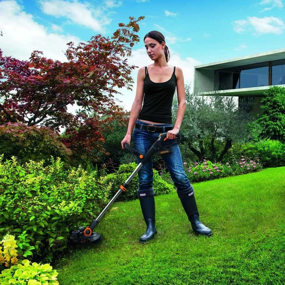 WORX akumuliatorinė žoliapjovė-trimeris 20 V, 2 viename, 30 cm pjovimo plotis, WG163E.9, be akumuliatoriaus ir kroviklio