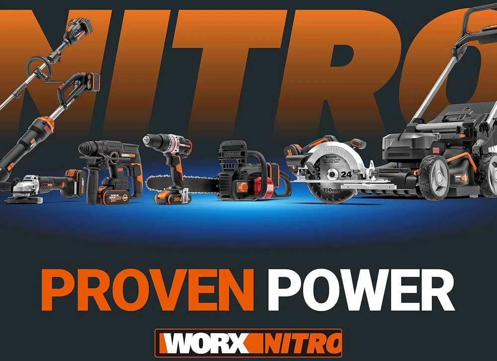 WORX Akumuliatorinis sekatorius WG330E.9 be akumuliatoriaus ir kroviklio