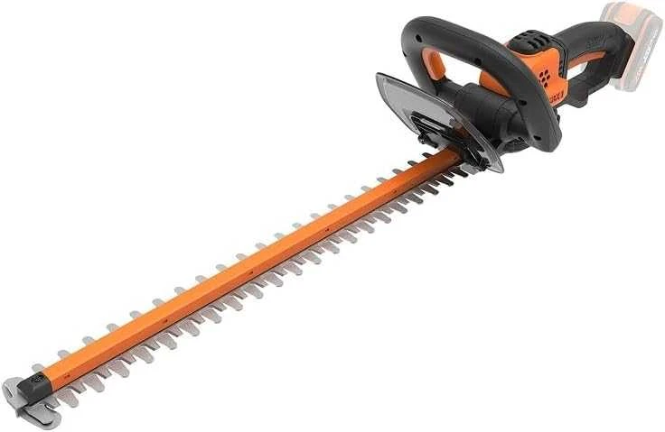 WORX akumuliatorinės gyvatvorių žirklės 20V, 56 cm dvigubas ašmuo, 20 mm dantų tarpas, WG264E.9