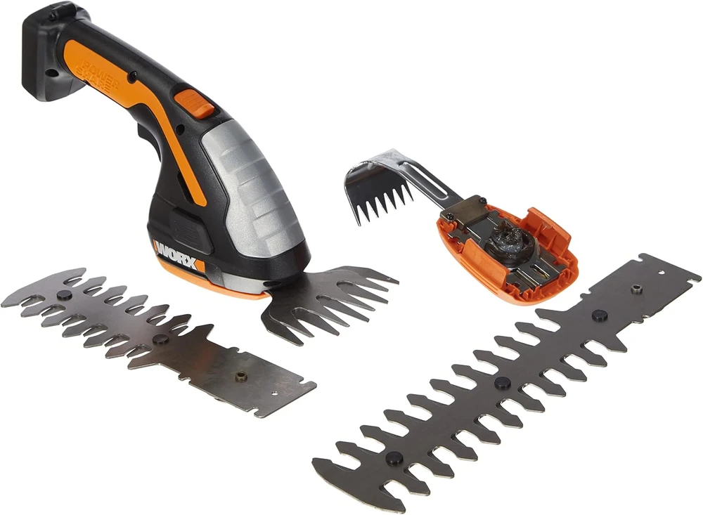 WORX akumuliatorinės gyvatvorių žirklės be akumuliatoriaus, 20 cm peilis, WG801E.91