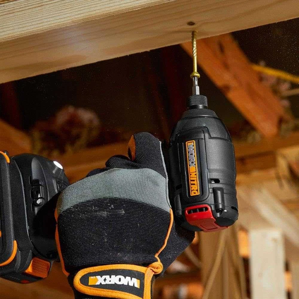 WORX akumuliatorinis smūginis suktuvas 20 V, 200 Nm, bešepetėlis, 3 greičiai, WX265