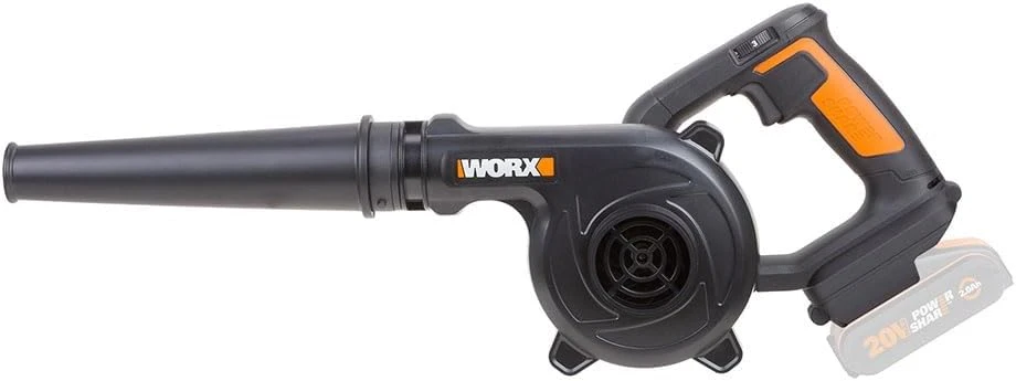 Akumuliatorinis pūstuvas Worx WX094.9; 20 V (be akumuliatoriaus ir pakrovėjo)