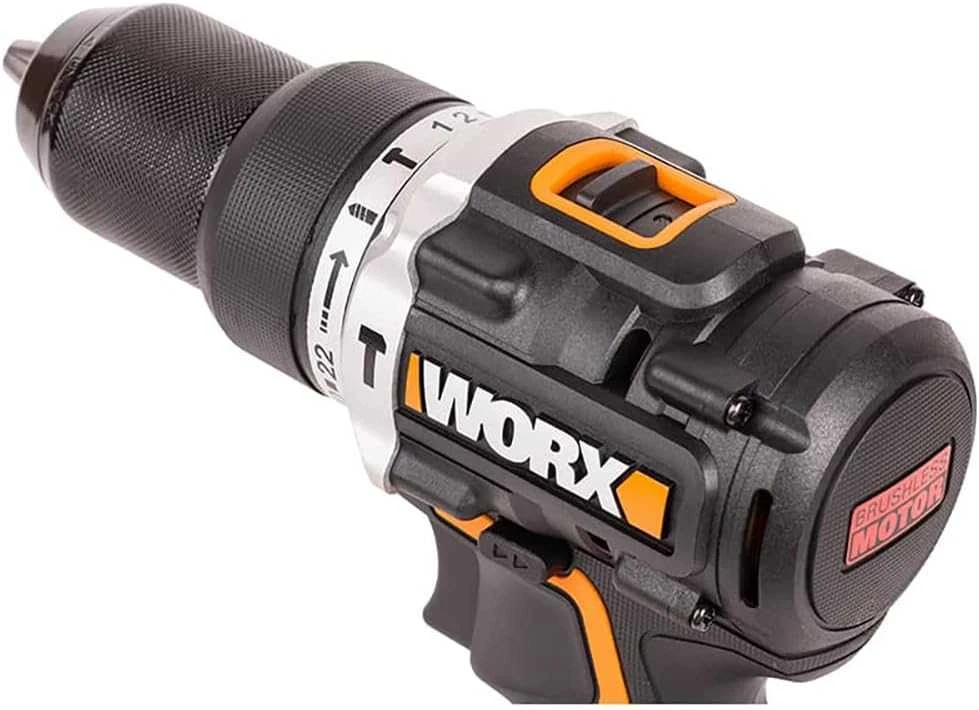 WORX belaidis smūginis gręžtuvas 20 V, 60 Nm, bešepetėlinis variklis, 2 greičiai, WX352