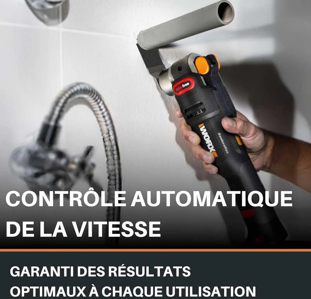 WORX daugiafunkcis bevielis įrankis 20 V, universali tvirtinimo sistema, be baterijos, WX698.9