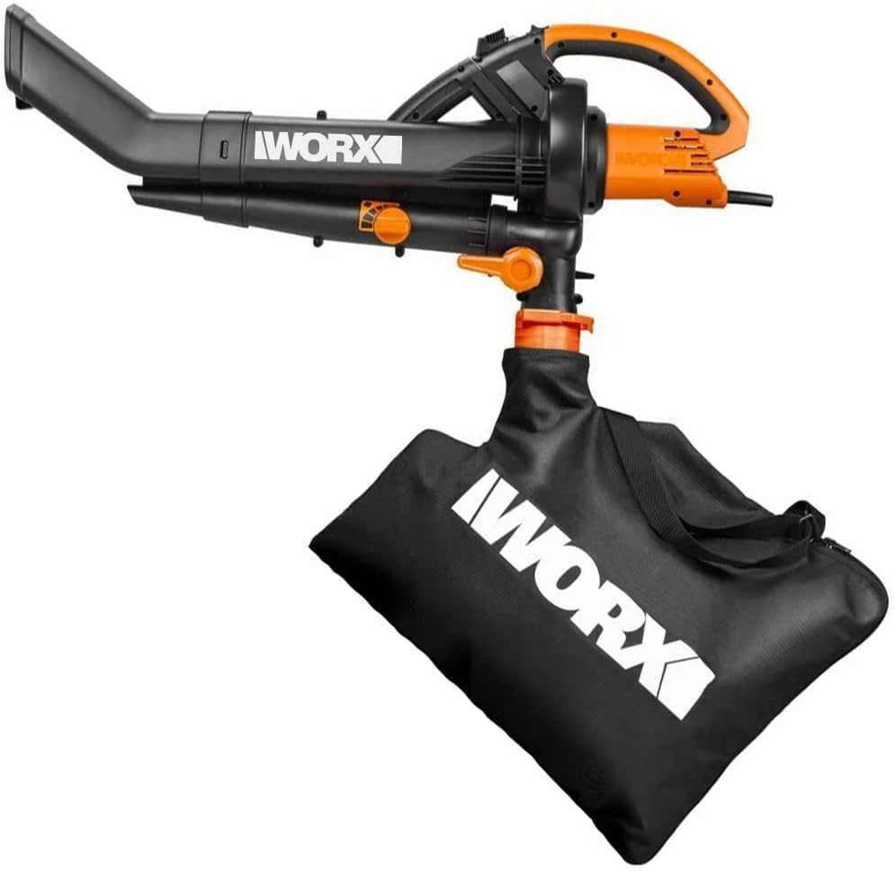 WORX elektrinė lapų pūstuvas ir siurblys 3000 W 3-in-1, 335 km/h, 600 m³/h, WG505E