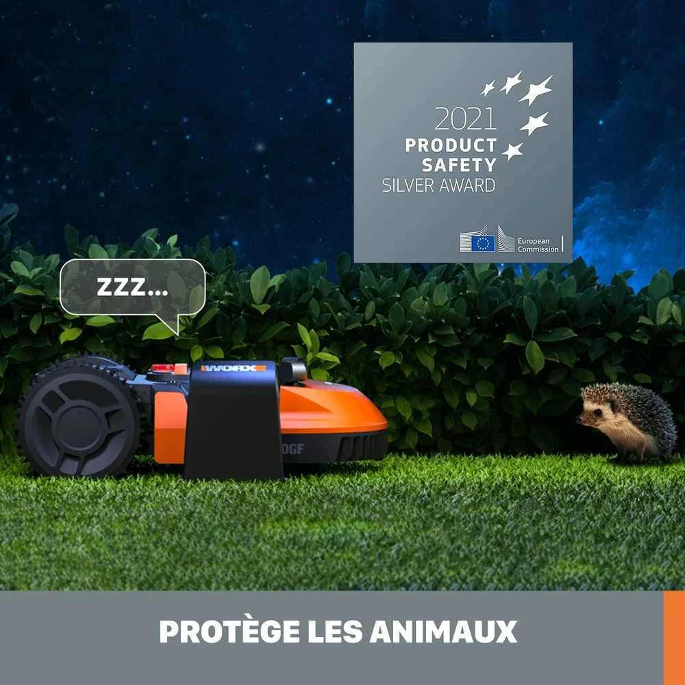 Robotas vejapjovė Worx Landroid M500 Plus WR165E