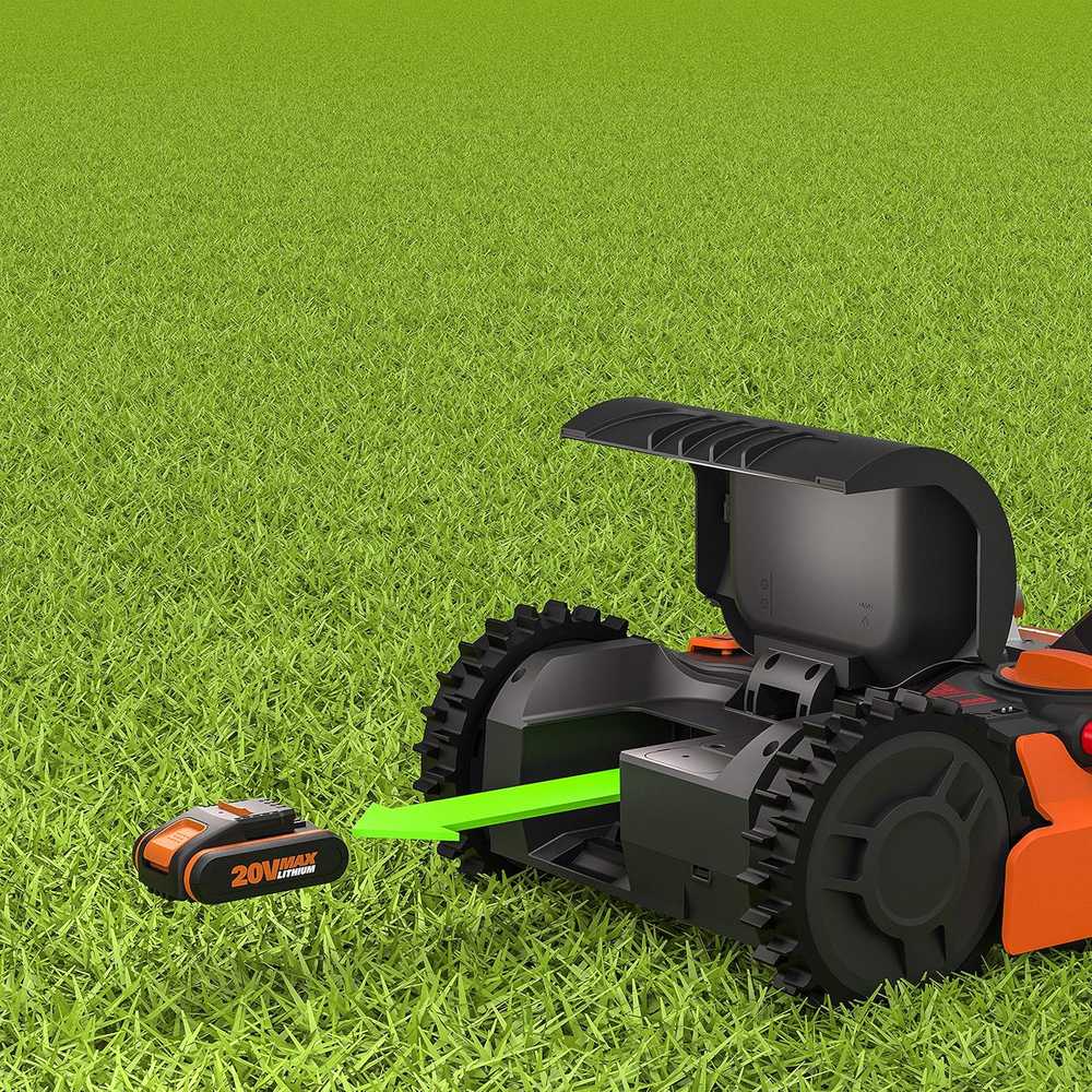 Worx robotas vejapjovė automatinė 36 W, 300 m², Wi-Fi, WR130E
