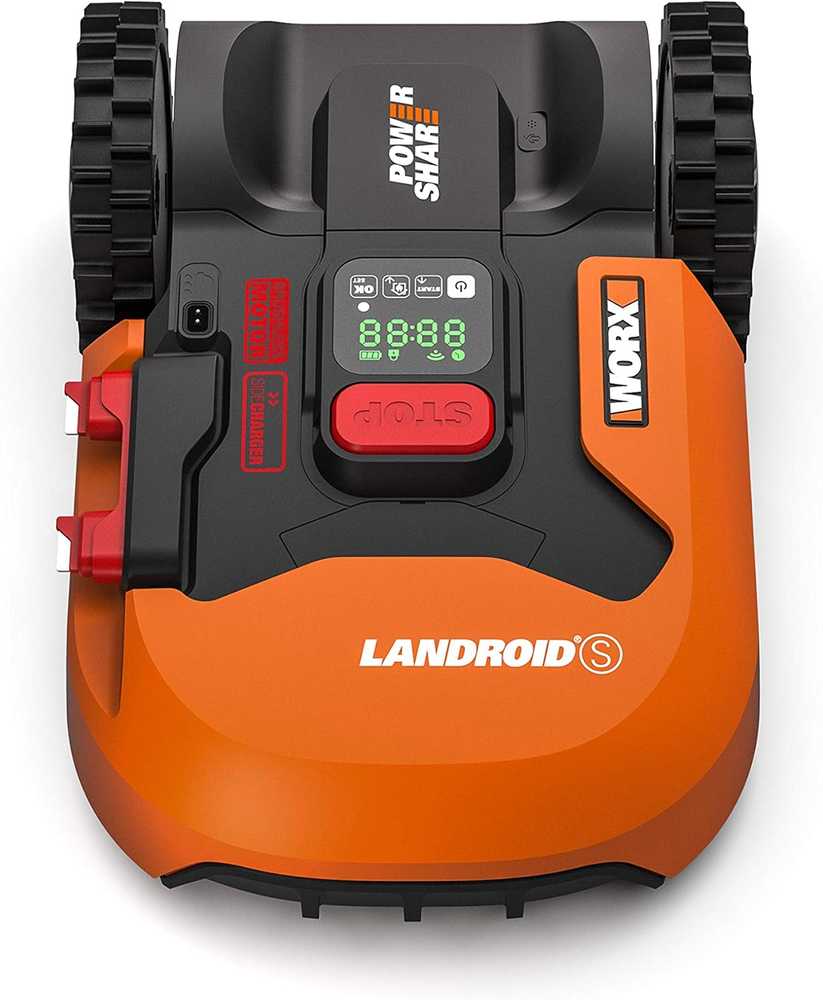 Worx robotas vejapjovė automatinė 36 W, 300 m², Wi-Fi, WR130E