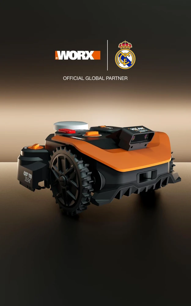 WORX vejapjovės robotas Landroid Vision Cloud WR308E 2WD, AI kliūčių atpažinimas, be laido, iki 800 m²