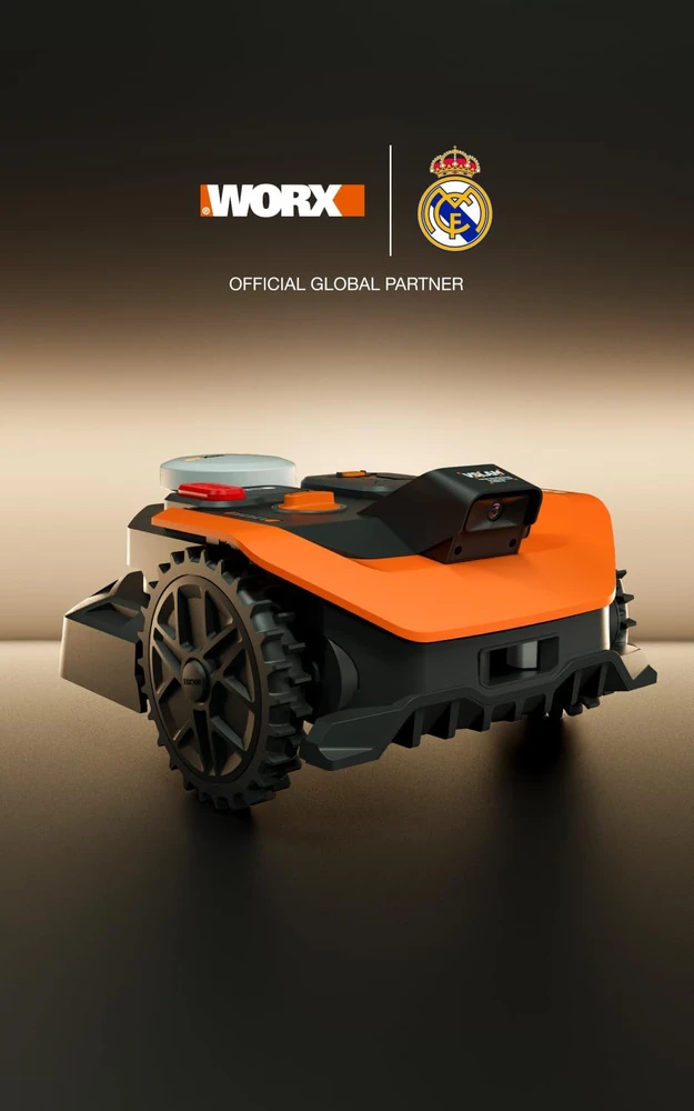 WORX vejapjovės robotas Vision Cloud 2WD, RTK+VSLAM navigacija, AI kliūčių atpažinimas WR305E