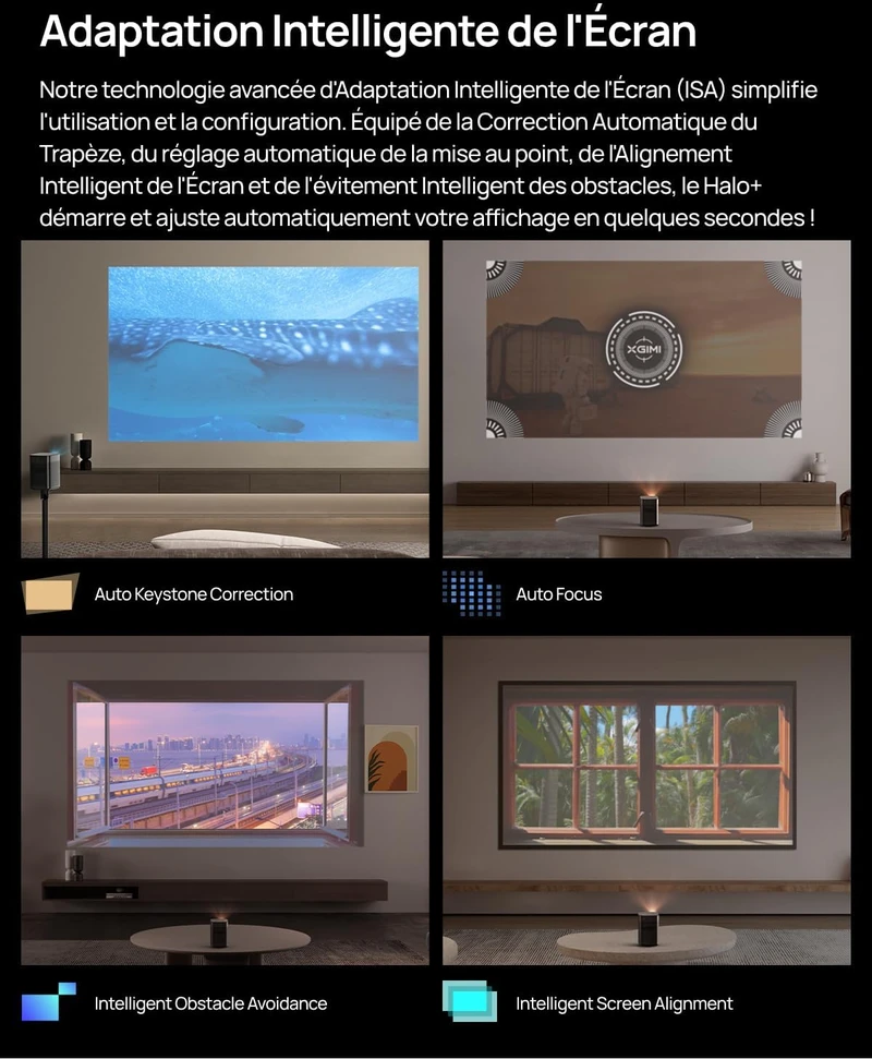 Nešiojamas projektorius XGIMI Halo+ GTV